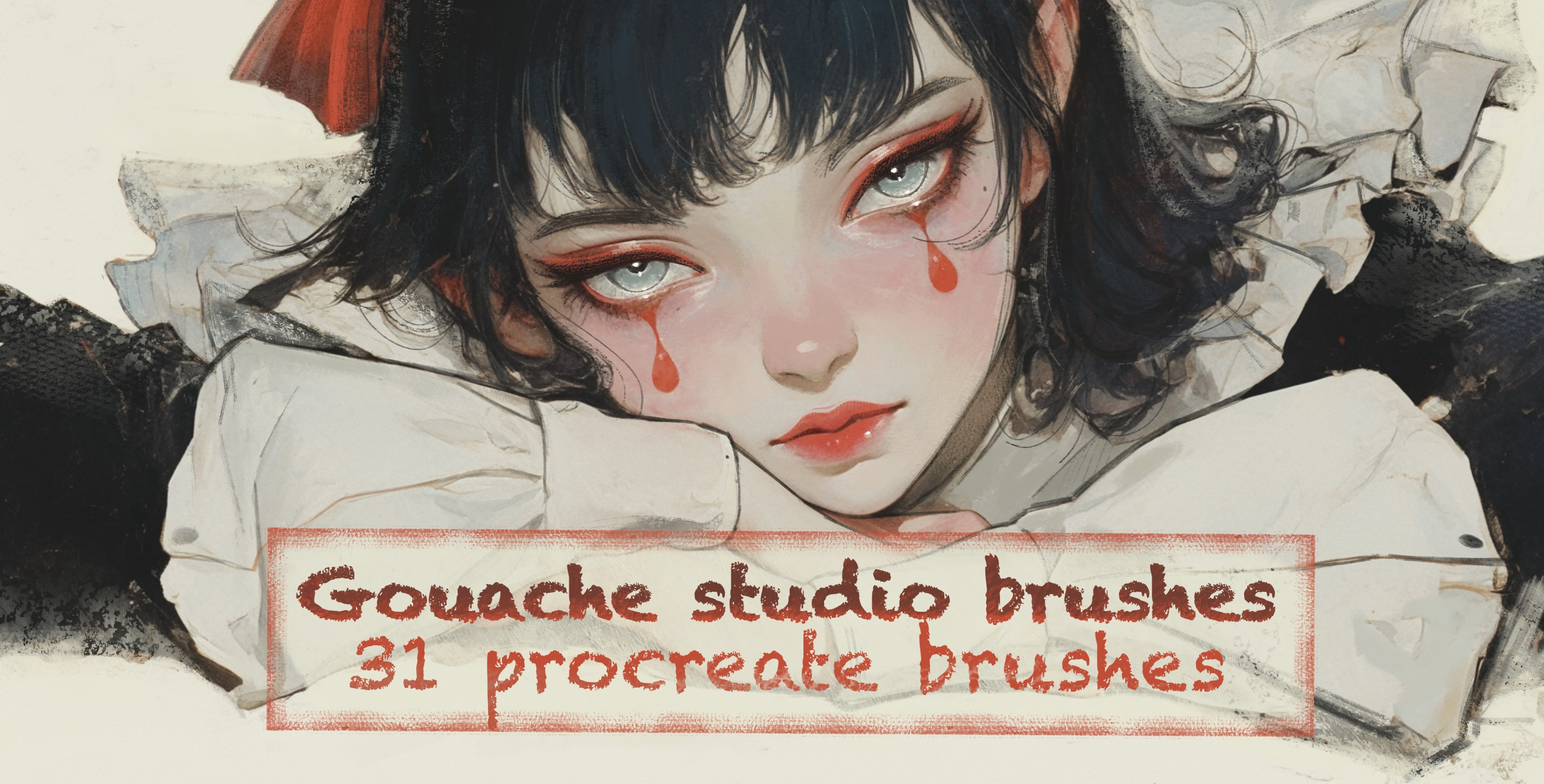 gouache studio brushes
